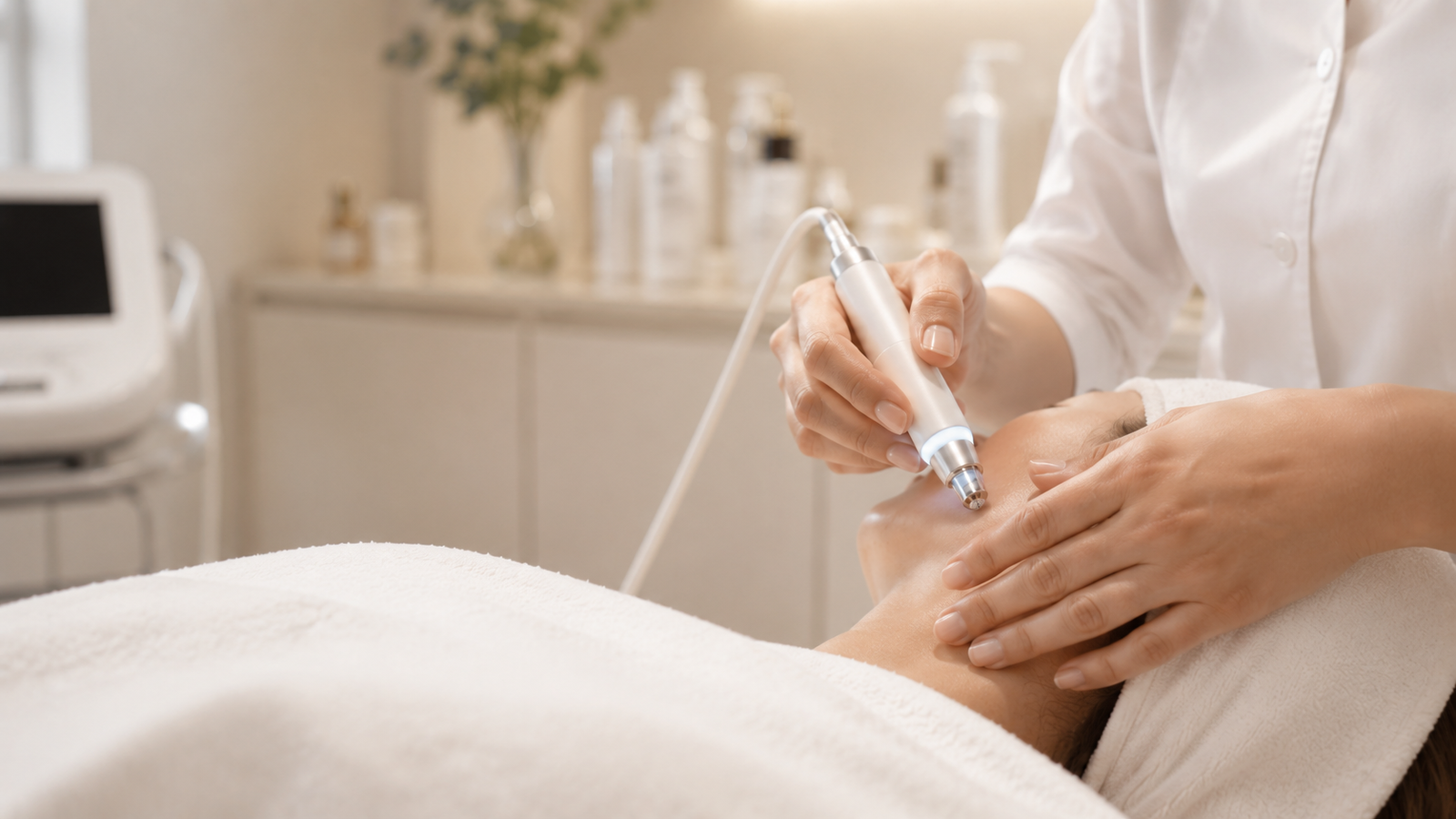 Soin esthétique réalisé à Bellissime Clinique Maubeuge